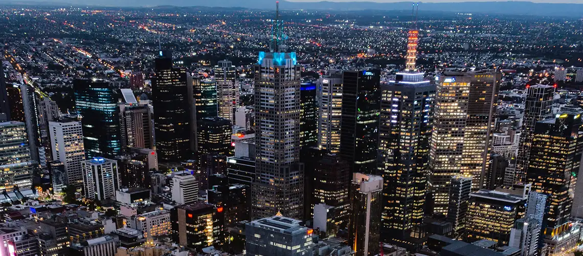 Melbourne cityscape highlighting the importance of property valuation for building insurance